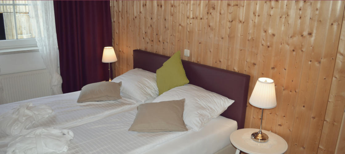 Schlafzimmer der Ferienwohnung Loser